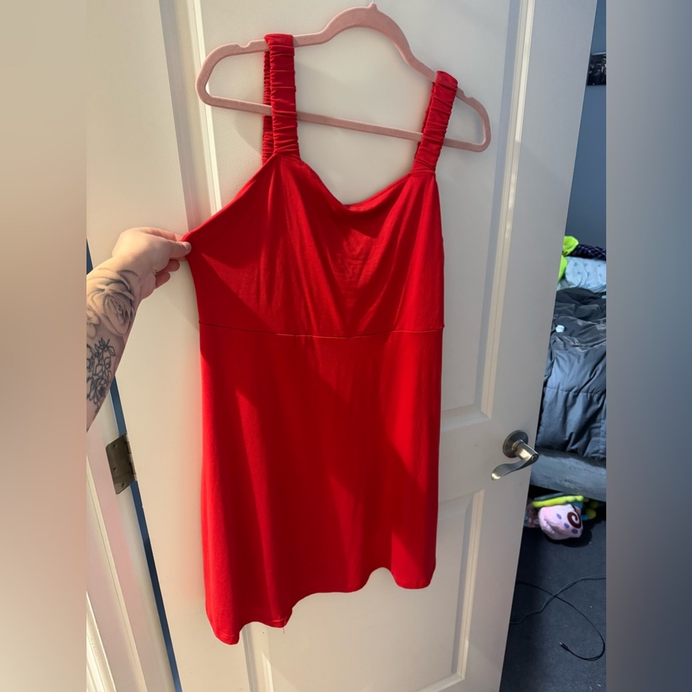 NWT Red Skater Dress